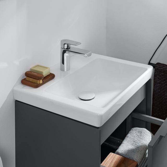 Villeroy & Boch Subway 3.0 vanity hand washbasin white, with CeramicPlus, without overflow