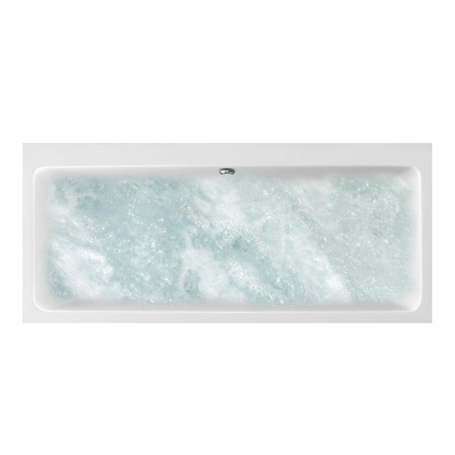 Villeroy & Boch Subway Duo rectangular whirlbath, built-in white, with CombiPool Entry, with bath filler