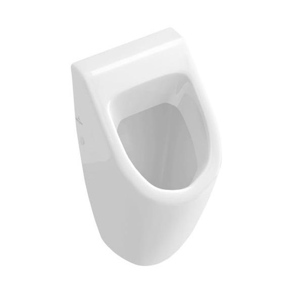 Villeroy & Boch Subway urinal, rear supply white, with CeramicPlus, with lid mounting