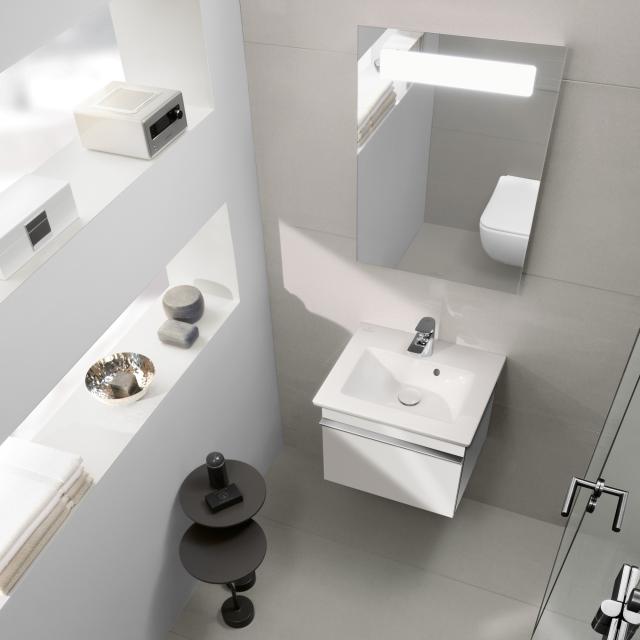 Villeroy & Boch Venticello hand washbasin with vanity unit and More to See 14 mirror