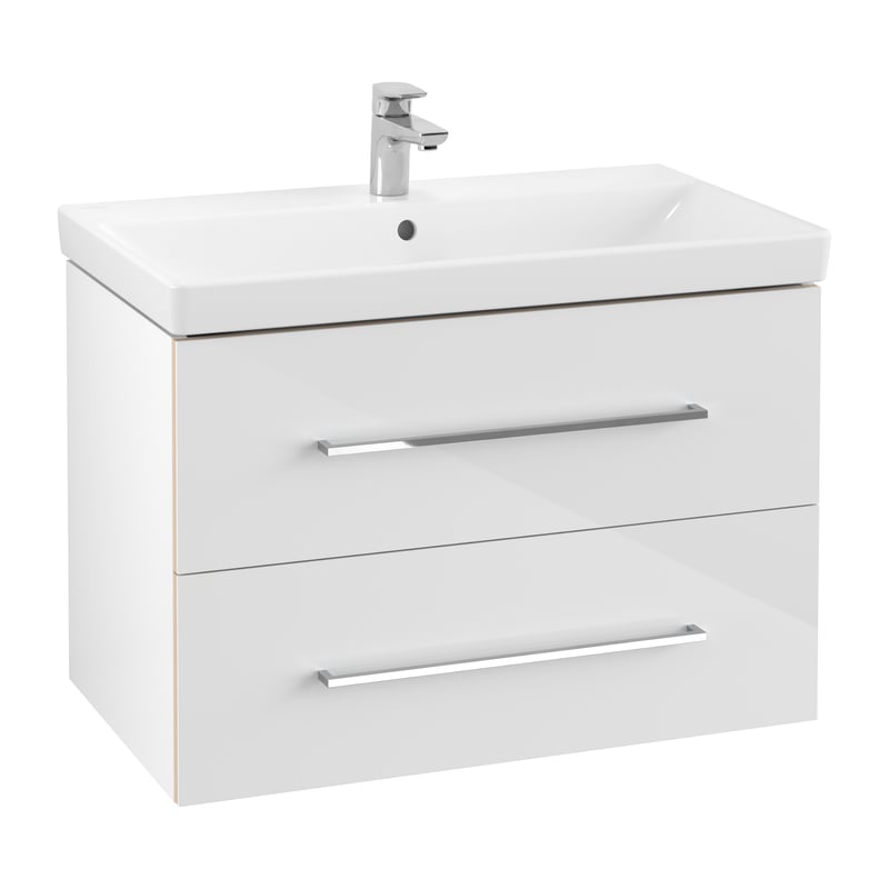 Villeroy Boch Avento Vanity Unit With 2 Pull Out Compartments