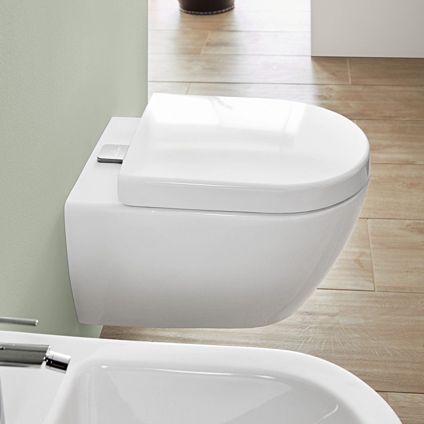 Villeroy & Subway ViFresh wall-mounted washdown toilet, flush DirectFlush white - 5614A101 | REUTER