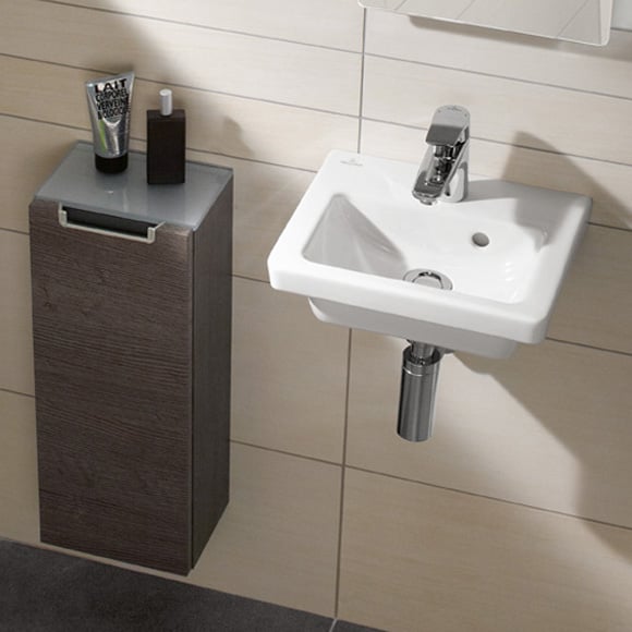Hectare Ik geloof Adviseur Villeroy & Boch Subway 2.0 hand washbasin white, with CeramicPlus,  ungrounded - 731737R1 | REUTER