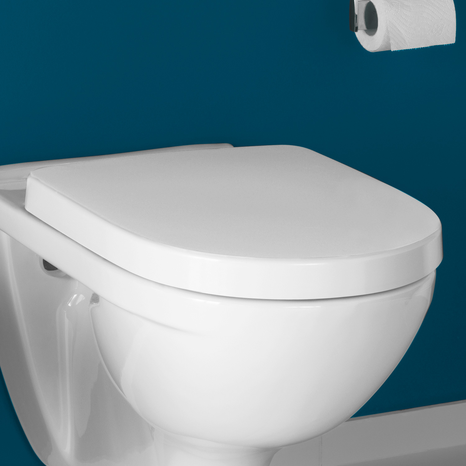 Toilet Seat 9M4061 Alpine White Villeroy & Boch O.novo 9M406101