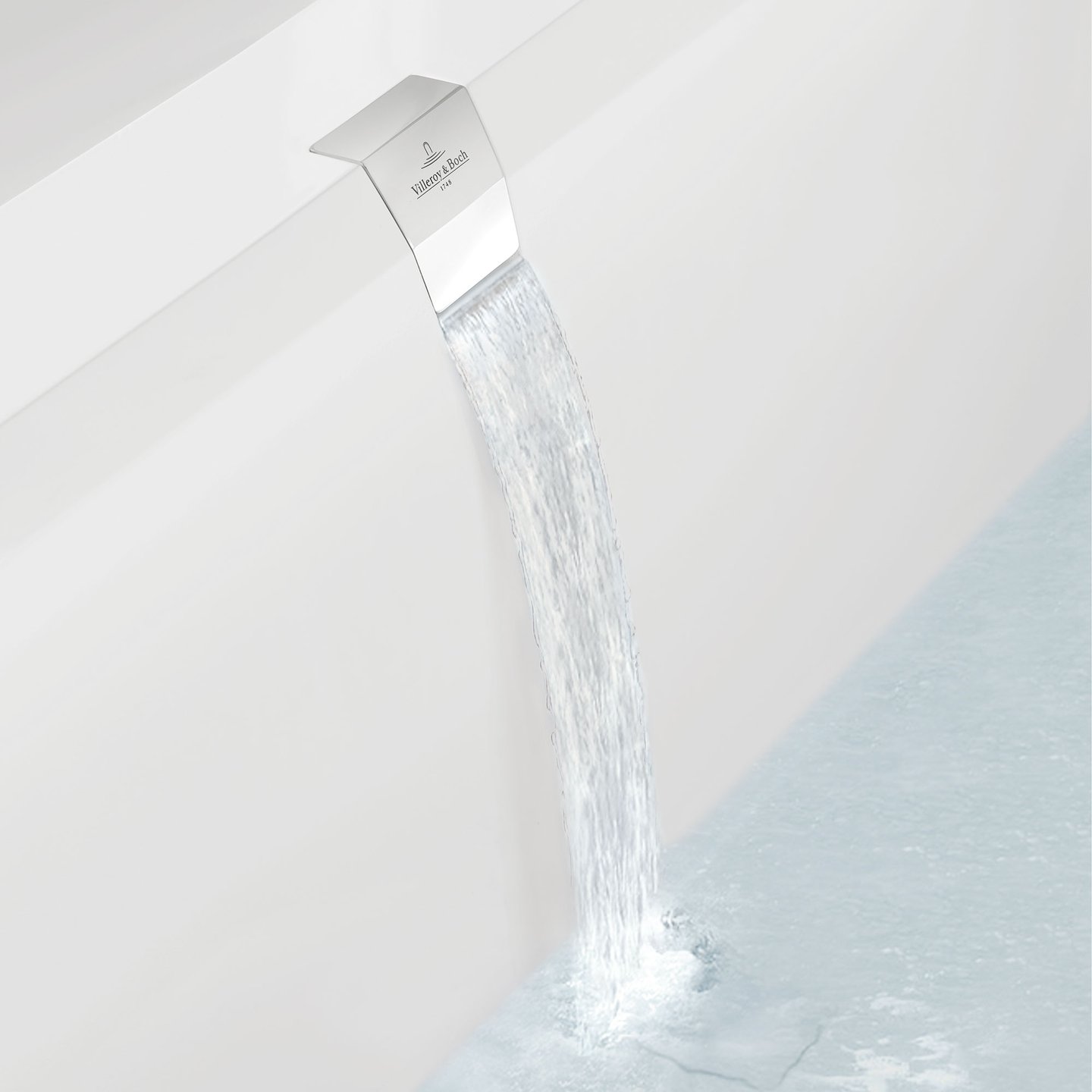 Scarp Broer boezem Villeroy & Boch water inlet integrated in the overflow for Squaro Edge 12 -  UPCON0123 | REUTER