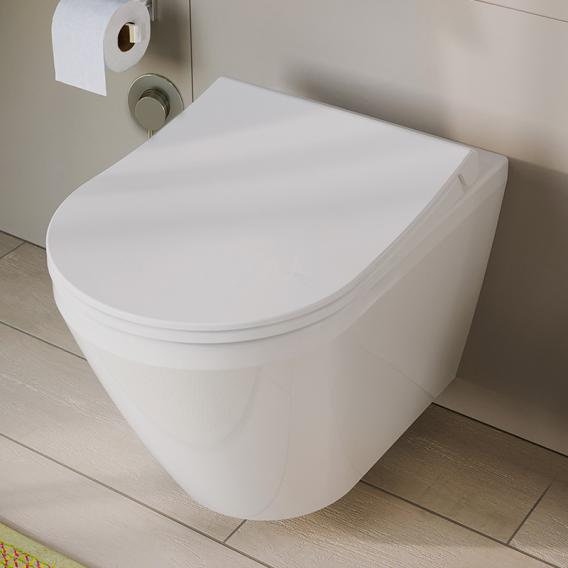 WC-Sitz Absenkautom. Vitra Tiefspül WC mit Bidetfunktion ohne Spülrand  inkl 