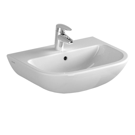 VitrA S20 washbasin white, with overflow - 5501L003-0001 | REUTER