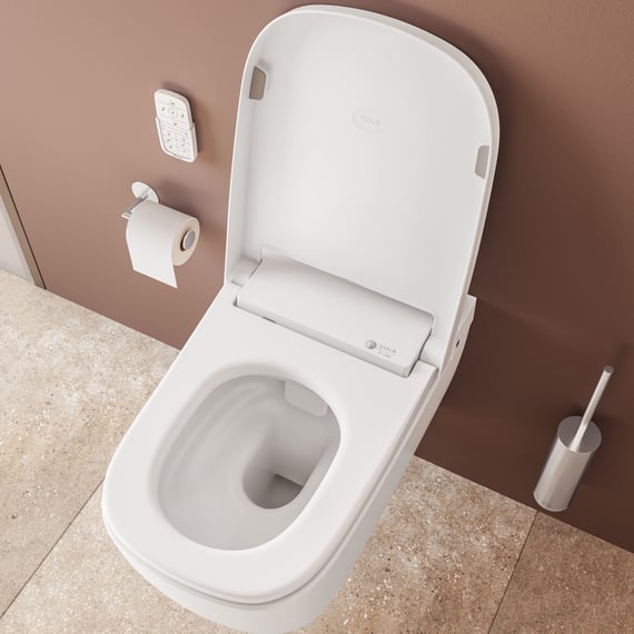 WC lavant suspendu ovale evineo ineo4 & ineo5 avec siège chauffant