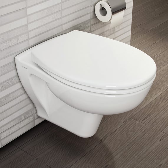 Cuvette de WC suspendue S20 sans bride - Couleur: blanc