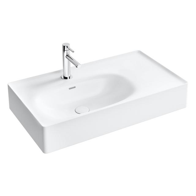 VitrA Equal washbasin with shelf white, ground