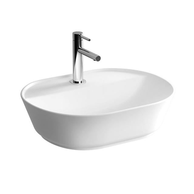 VitrA Geo countertop washbasin white, with VitrAclean, without overflow