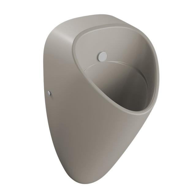 VitrA Plural electronic urinal, rear supply matt taupe, battery-powered