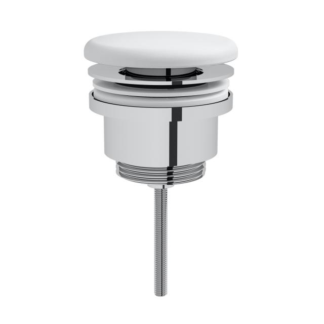 VitrA push-open valve with accumulating function, with ceramic cover edelweiss
