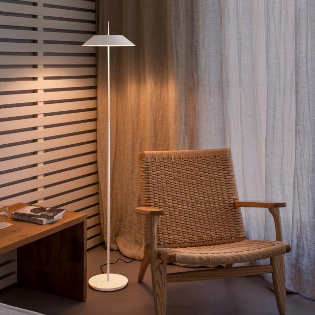 VIBIA Mayfair LED floor lamp with dimmer