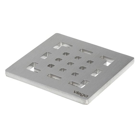 Copertura Di Scarico In Acciaio Inox 200x200x20 Mm | Drenaggio Ottimale, Antiscivolo, Resistente Alla Ruggine Per Esterni