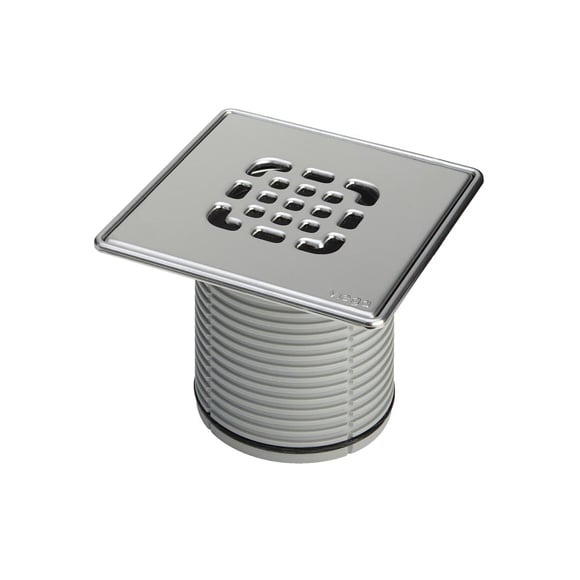 FACKELMANN Bonde Tecno Inox – Filtre Pour évier, Ø Intérieur 38 Mm – Anti-odeurs Et Durable