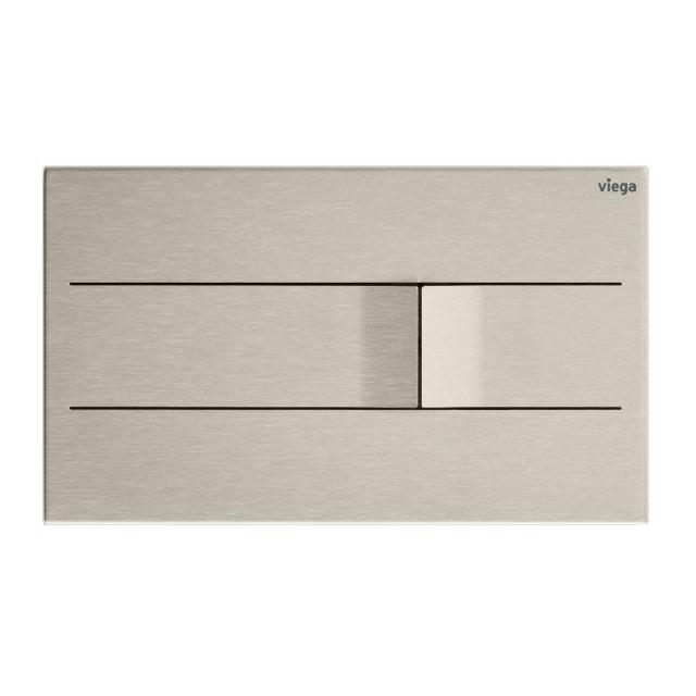 Viega Visign for More 201 toilet flush plate brushed stainless steel