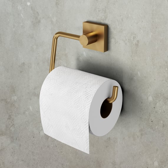 Set di 10 accessori da bagno, oro spazzolato ... - Leroy Merlin