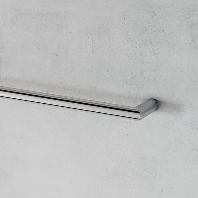 Porta Asciugamani Sospeso In Ottone Della Collezione Project By Cosmic 60 Cm Cromato In Italia 90106312
