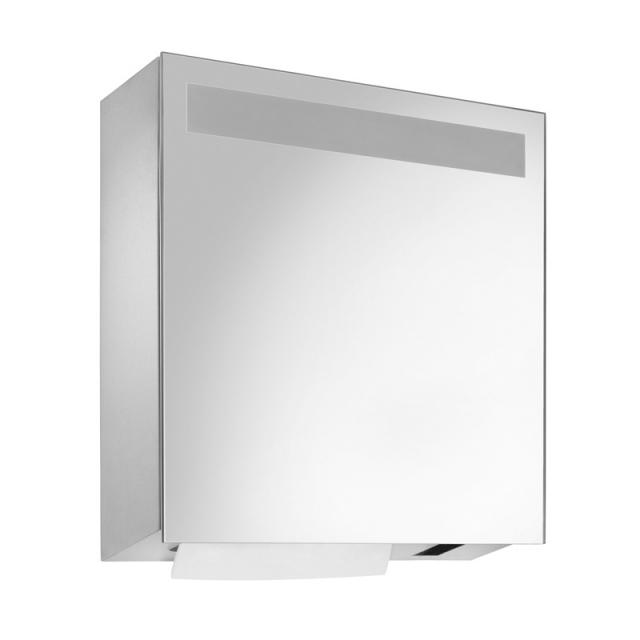 Wagner-Ewar mirror cabinet with lighting and 1 door satin matt