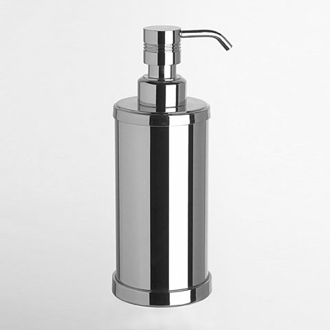 WINDISCH Cylinder Ribbet soap dispenser chrome