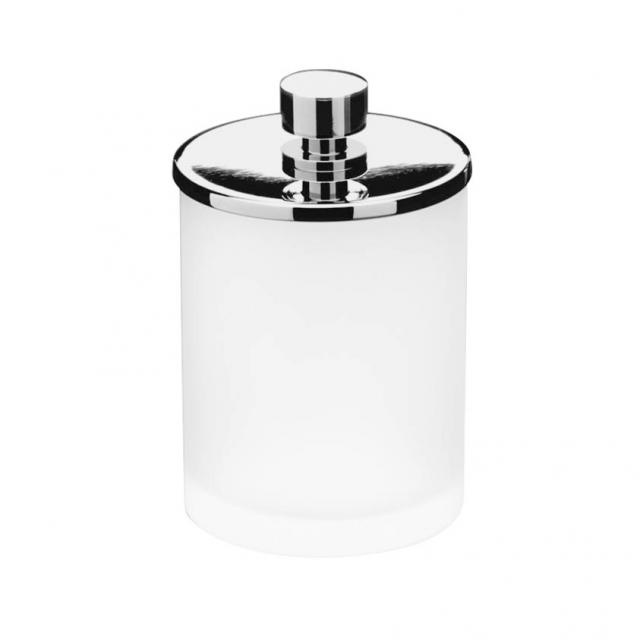 WINDISCH Addition container for cotton wool pads with lid satin/chrome