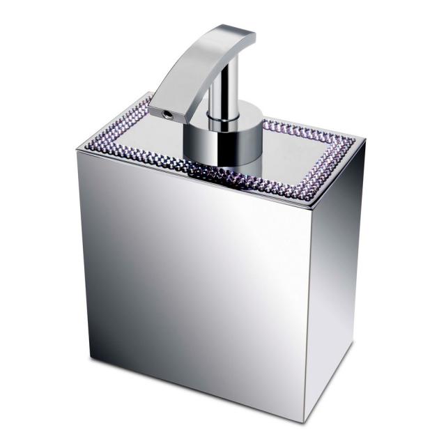 WINDISCH Shine Light Square soap dispenser chrome/clear