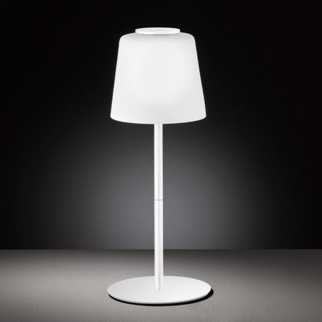 wofi Genk USB LED table lamp with dimmer