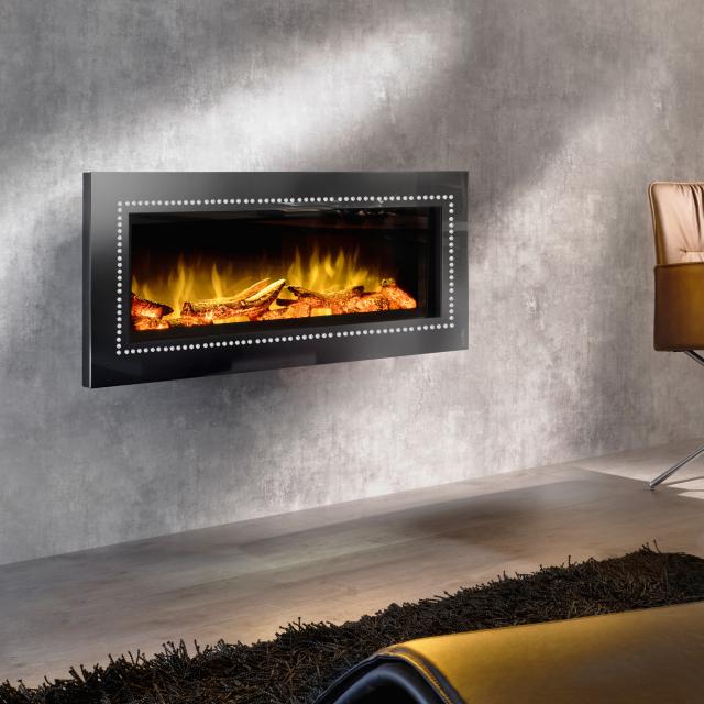 Wodtke feel the flame No. 1 prime Swarovski® electric fireplace