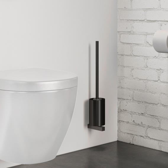 ZACK Edelstahl Toilettenbürste CARVO WC Bürste WC Garnitur schwarz 40507 