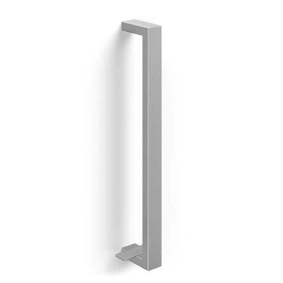 ZACK LINEA Toilettenpapier-Butler Edelstahl Matt - 18x15x72,7 Cm, Für 2 Rollen, Mit Gummipads
