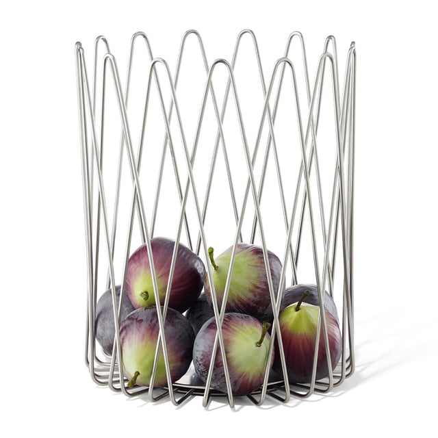 Cestino Rifiuti In Acciaio Inox Zack - 18/10 Spazzolato - Altezza 37,5 Cm, Diametro 25 Cm - Design Elegante Per Casa E Ufficio - 4
