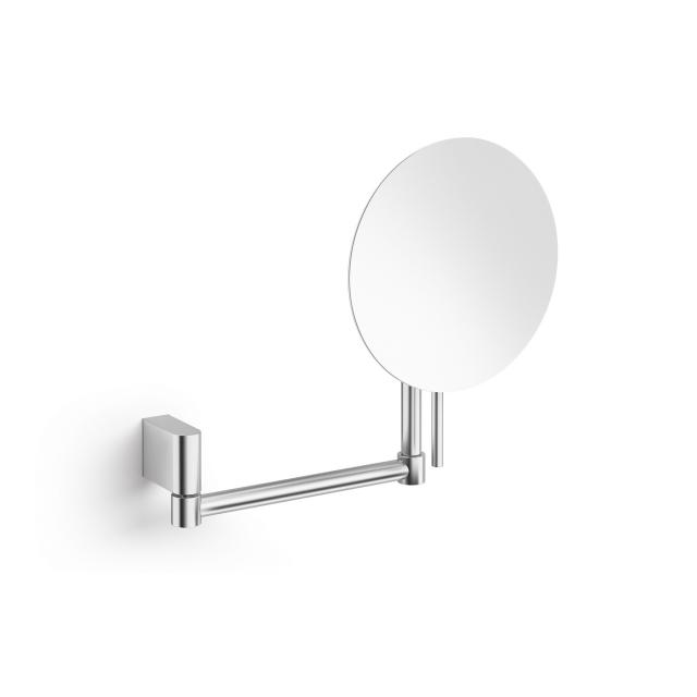 Zack ATORE beauty mirror, 5x magnification brushed stainless steel