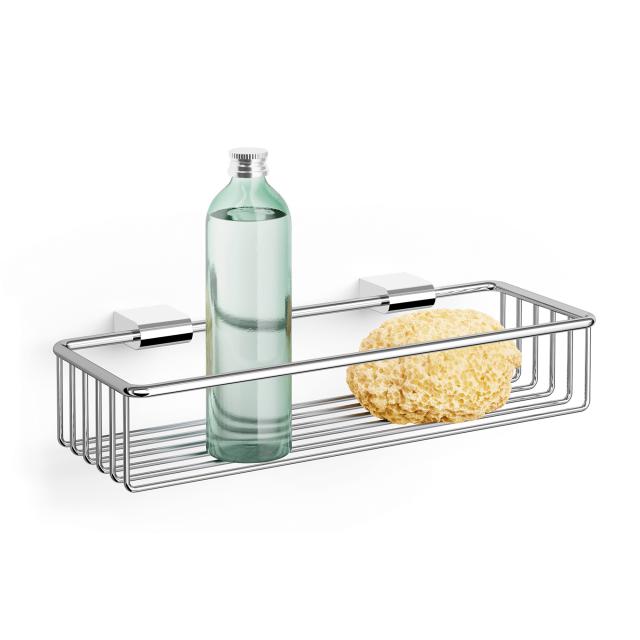 Zack ATORE shower basket polished stainless steel