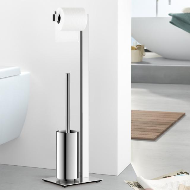 Zack LINEA toilet butler polished stainless steel