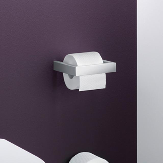 Zack LINEA toilet roll holder brushed stainless steel