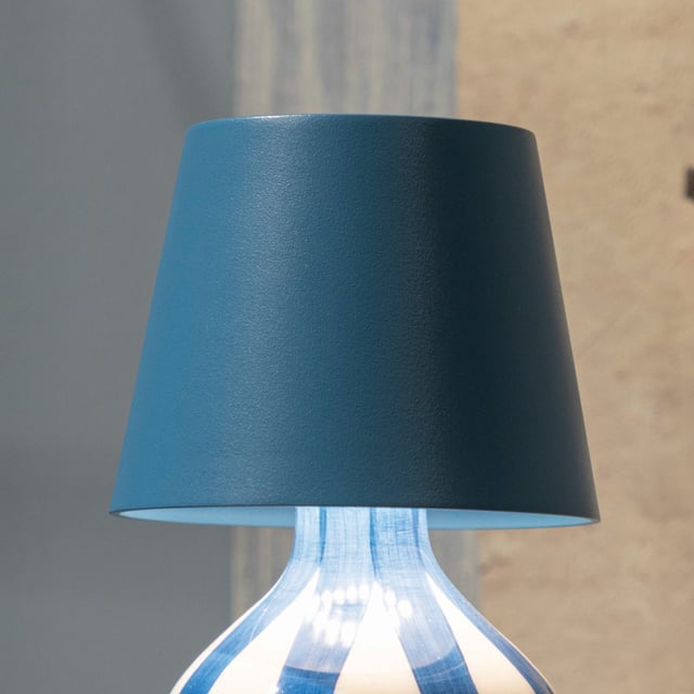 POLDINA PRO l'originale ZAFFERANO - Lampada da tavolo ricaricabile a LED integrato 2,2W IP65