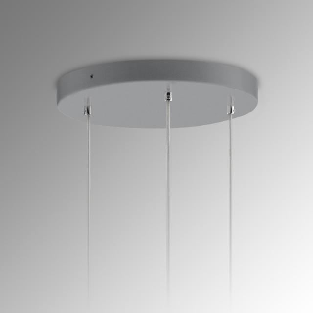 zafferano canopy for pendant lights of the series Romeo and Giulietta 3 heads, large