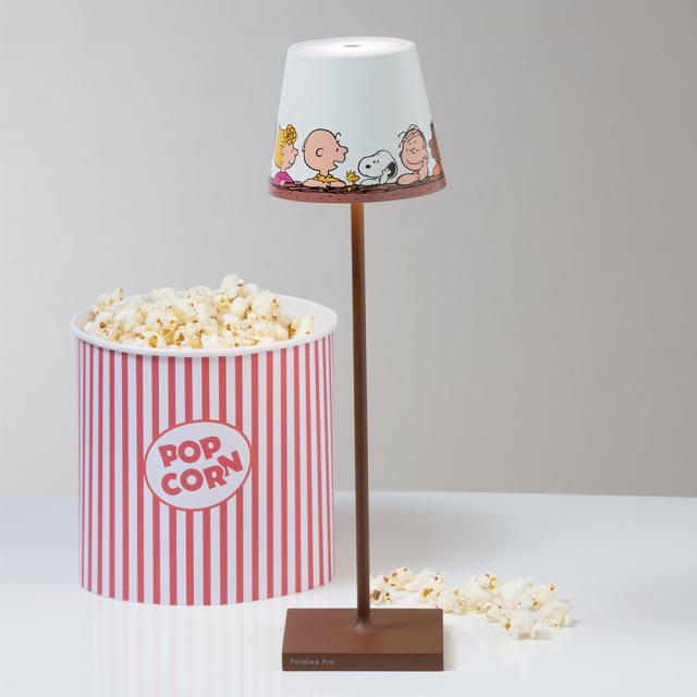 zafferano Poldina x Peanuts® Akku LED table lamp with dimmer Special Edition