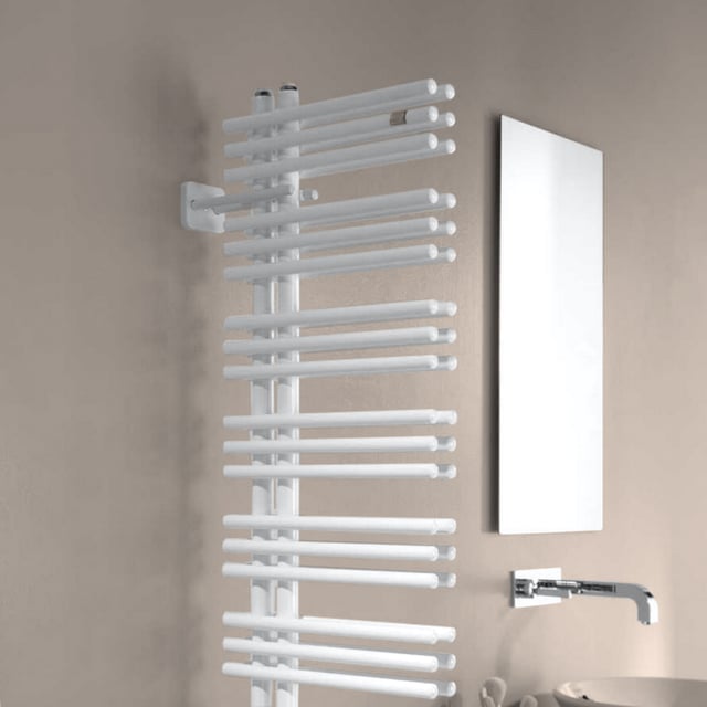 Zehnder Yucca Asym Kit de montage pour cloison blanc - 936011 | REUTER