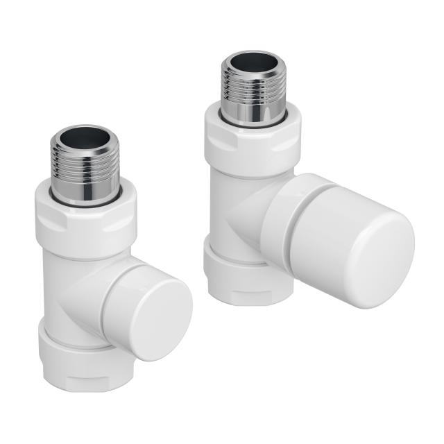 Zehnder Design Line valve set type C white