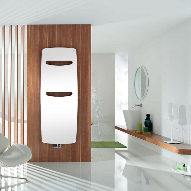 Zehnder Vitalo Spa bathroom radiator for hot water operation white, 1036 Watt