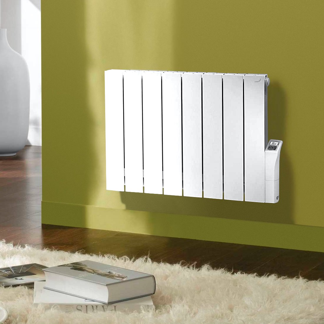 Zehnder Alura Tech designer radiator for purely electrical operation 1500  Watt - ZATI1508B400000 | REUTER